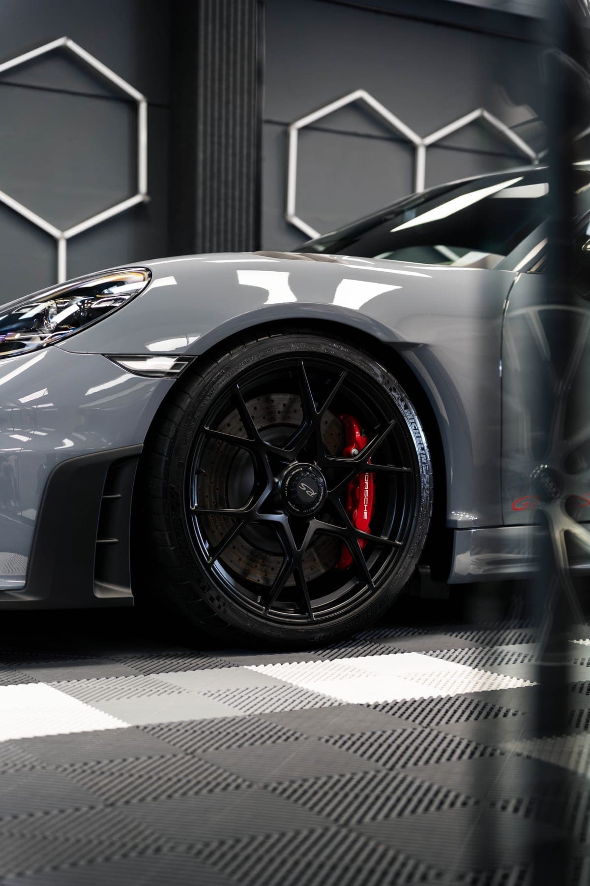 Jante forgée et étrier de la GT4 RS